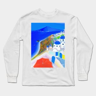 Santorini 2023 edit Long Sleeve T-Shirt